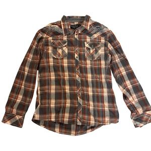 Buckle Black XL Athletic Button Up Shirt